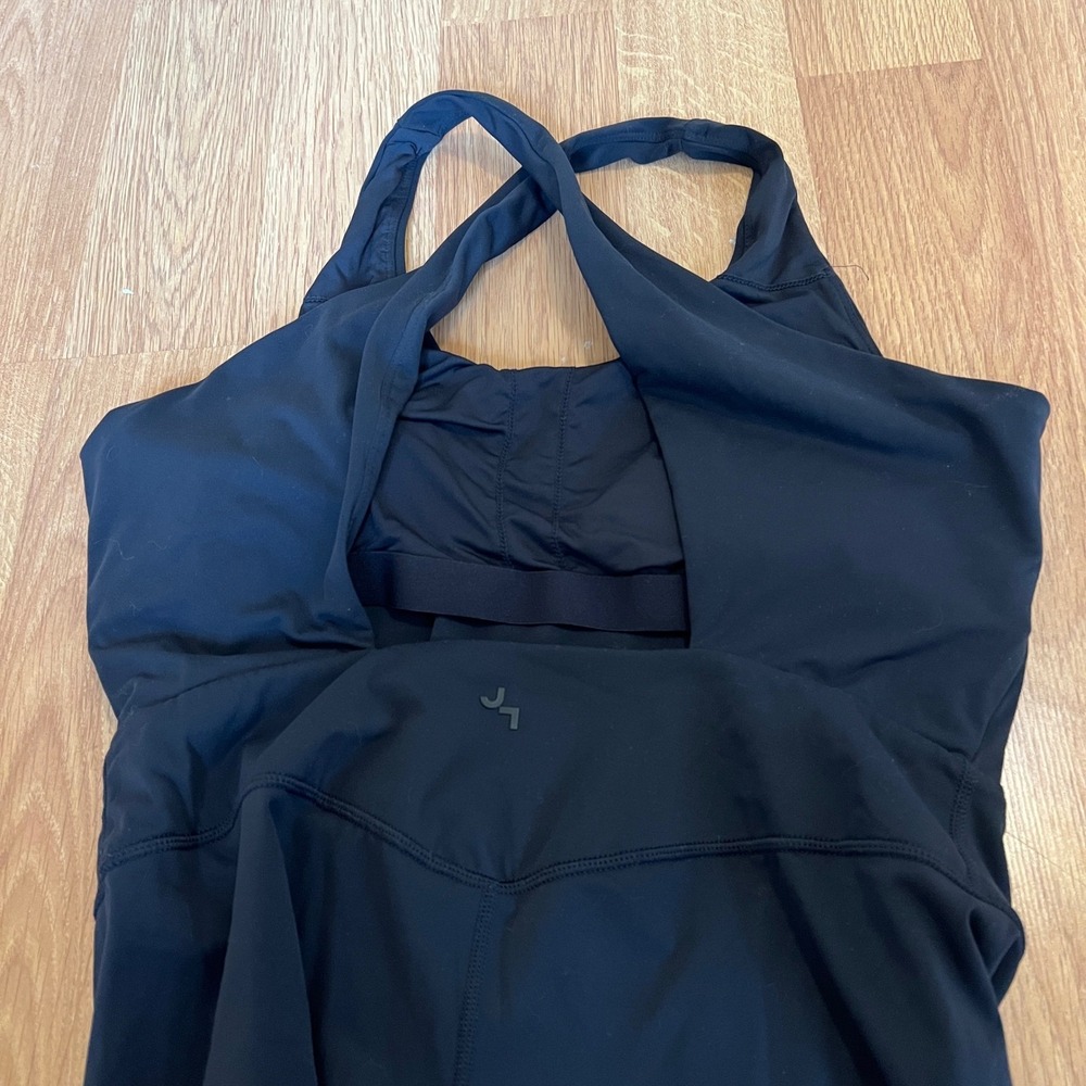 JoyLab Black Cross-Back Jumpsuit - Picture 3 of 10